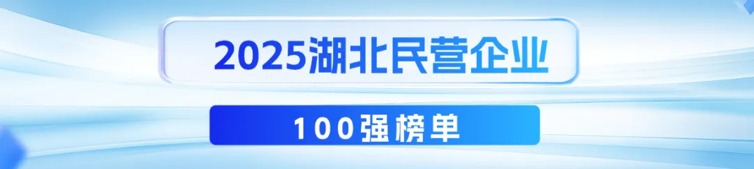 2025湖北民企百强榜单发布！402永利集团官网入口再次蝉联 &ldquo;双百强&rdquo;
